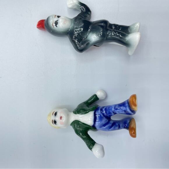 Vintage Bone China Three Piece Mini Figurine Set - Picture 3 of 10